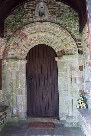 Buckland Brewer - Detail of Norman Doorway